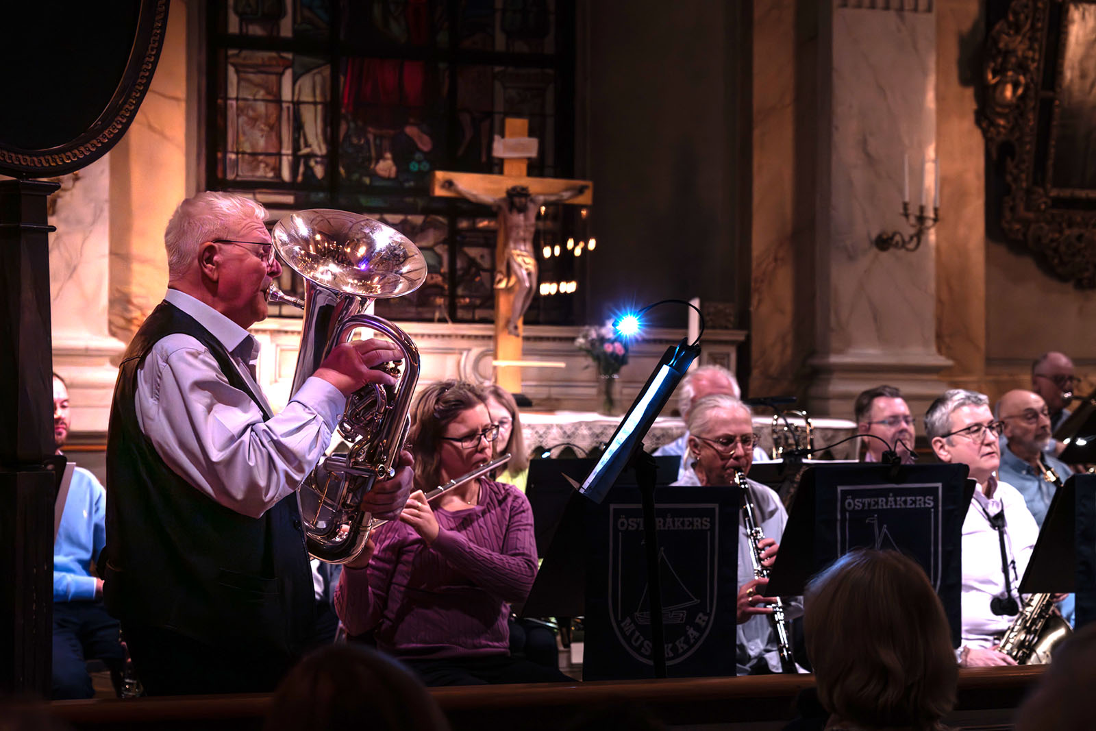 Österåkers Musikkår & Storband i Vaxholms kyrka