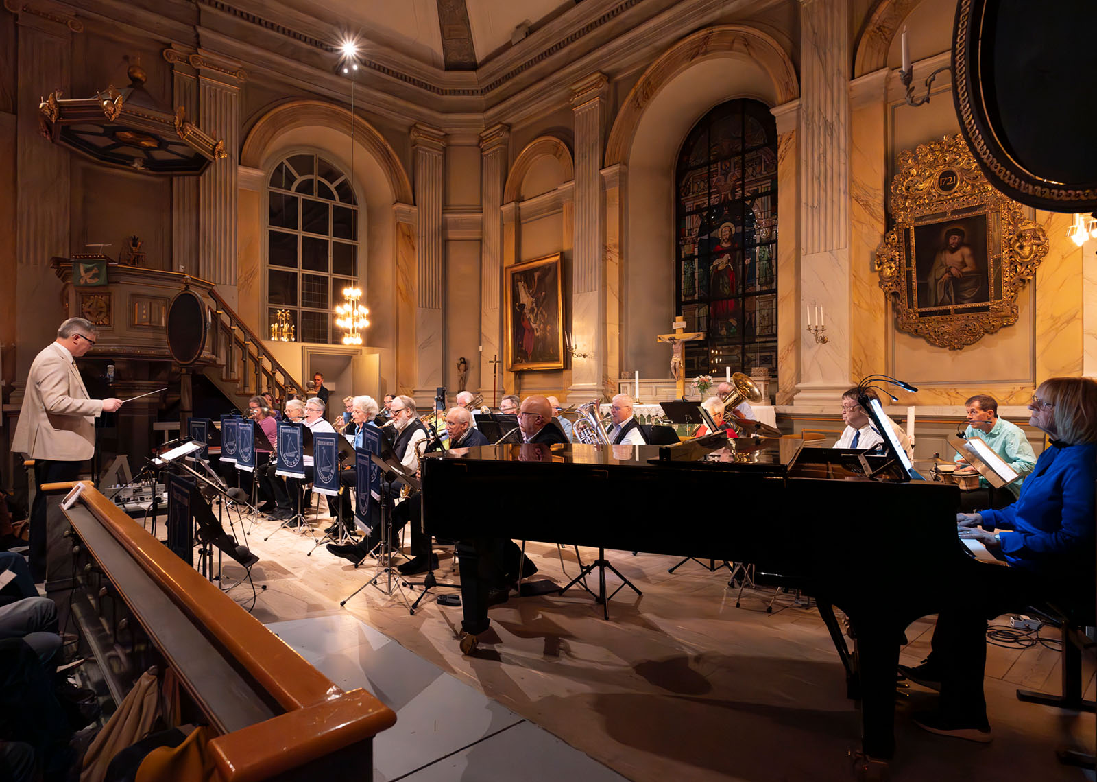 Österåkers Musikkår & Storband i Vaxholms kyrka